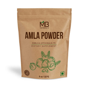 Poudre d'Amla désemoulue MB Herbals 227g vue avant