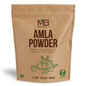 Poudre d'Amla Désemplie MB Herbals 454g vue de face