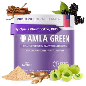 Poudre d'Amla Green 20x concentrée 130g vue de face