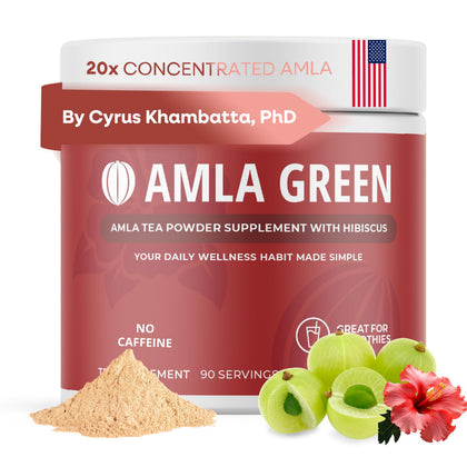 Poudre d'Amla Green 20x concentrée en emballage