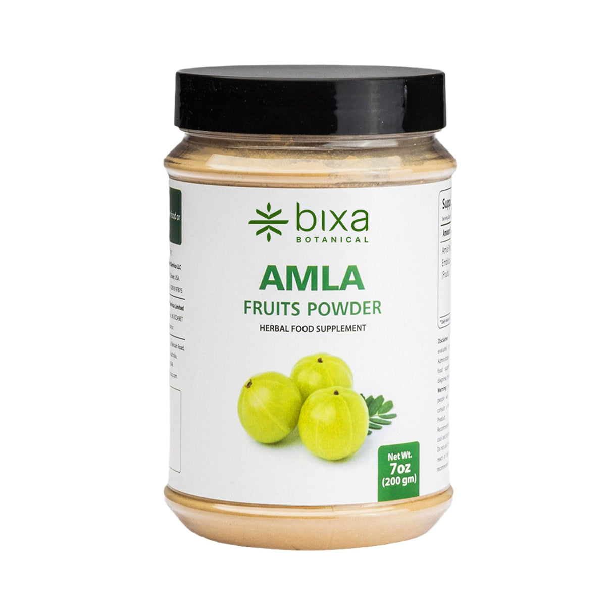 Poudre d'Amla Pure bixa BOTANICAL 272g vue de face
