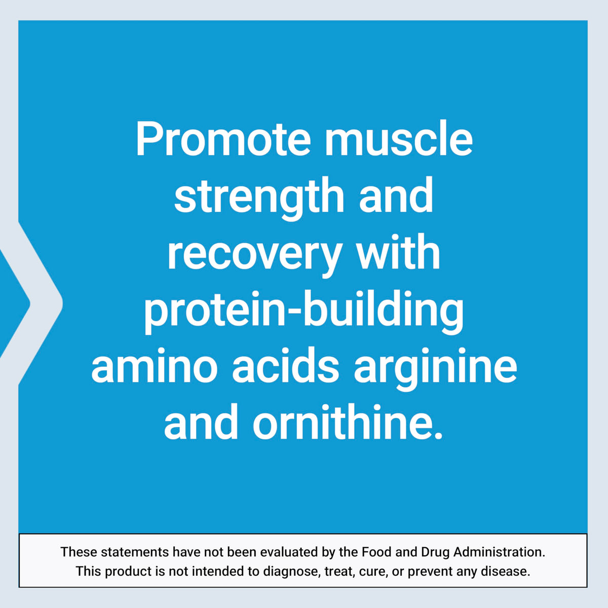 Poudre d'Arginine Ornithine Life Extension 150g dans un shaker