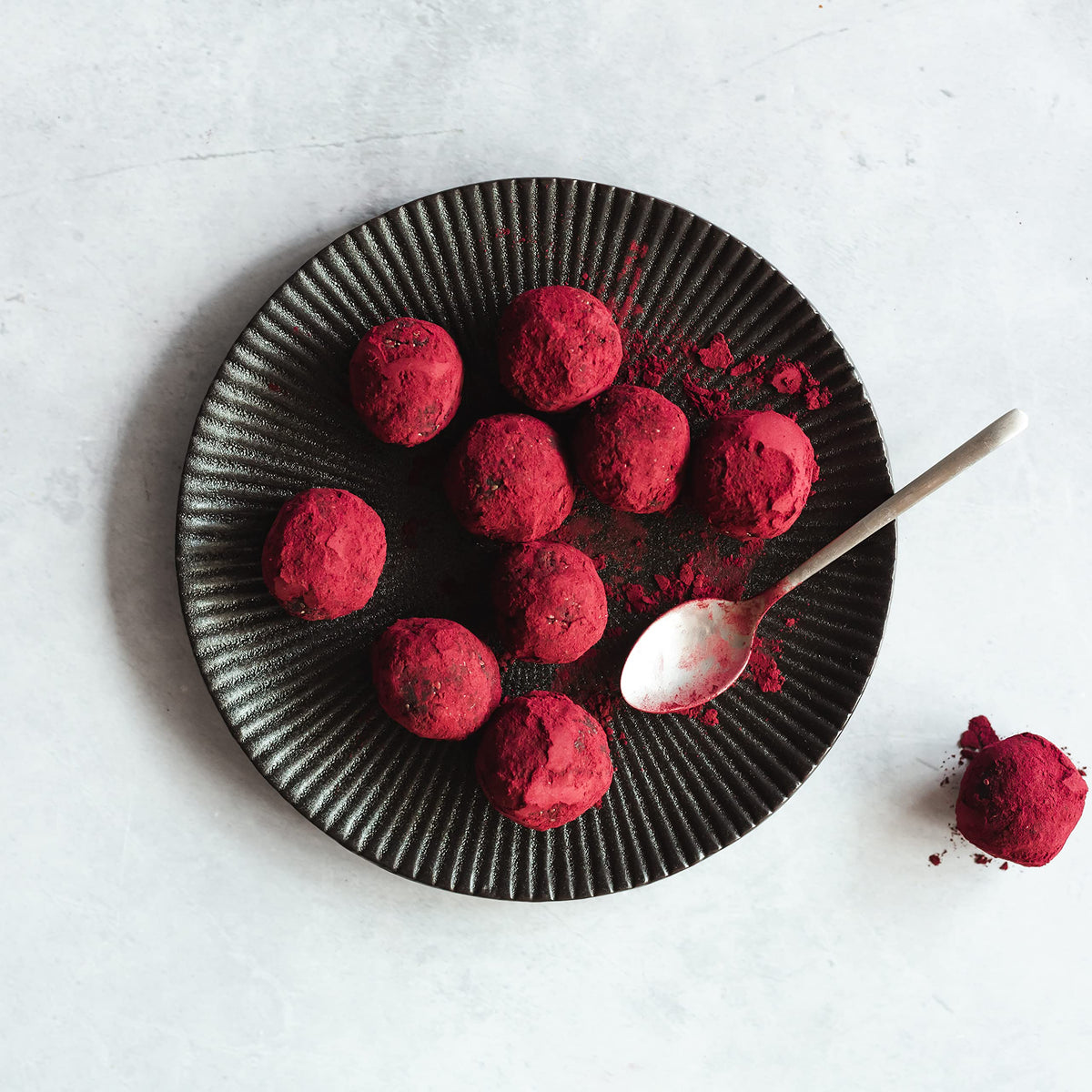 Poudre d'aronia bio Erbology utilisée dans un smoothie