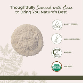 Poudre d'astragale bio Starwest Botanicals, utilisation dans un smoothie