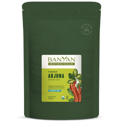 Poudre d'écorce d'Arjuna Banyan Botanicals 472g vue avant