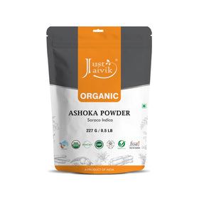 Poudre d'écorce d'Ashoka Bio Just Jaivik 227g vue de l'avant
