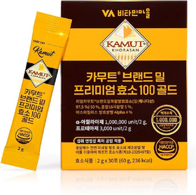 Poudre d'enzyme de blé Kamut VA비타민마을 100g en sachets