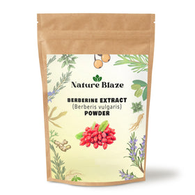 Poudre d'extrait de berbérine Nature Blaze 114g vue de face