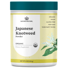 Poudre d'extrait de renouée japonaise Nature Restore 227g vue de face