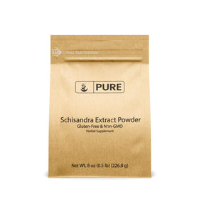 Poudre d'extrait de schisandra PURE ORIGINAL INGREDIENTS 239g vue avant