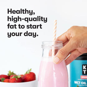 Poudre d'Huile MCT Perfect Keto avec des noix de coco