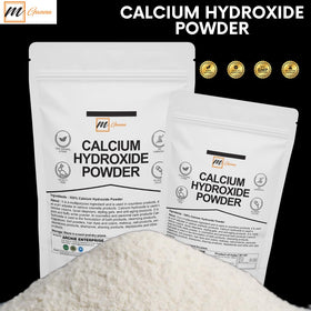 Poudre d'Hydroxyde de Calcium mGanna - application dans les soins