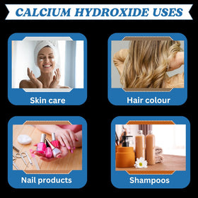 Poudre d'Hydroxyde de Calcium mGanna - utilisation en cosmétique