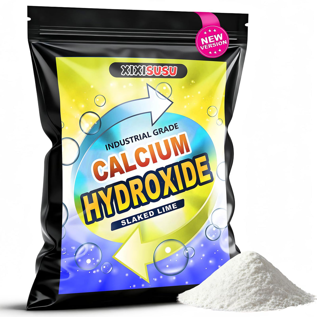 Poudre d'hydroxyde de calcium xixisusu en sachet de 481g