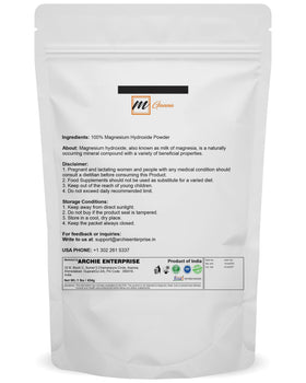 Poudre d'Hydroxyde de Magnésium mGanna 454 g - packaging
