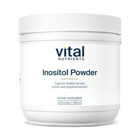 Poudre d'Inositol Vital Nutrients 3800mg 56 portions vue de face