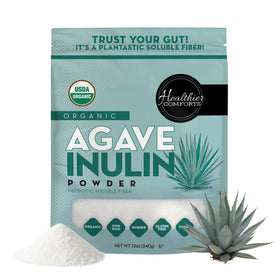 Poudre d'inuline bio Healthier Comforts 349g vue de face