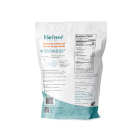 Poudre d'inuline d'agave BLUEGREEN ajoutée dans un smoothie