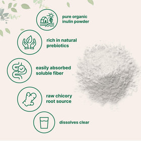 Poudre d'inuline Micro Ingredients sur une table de cuisine