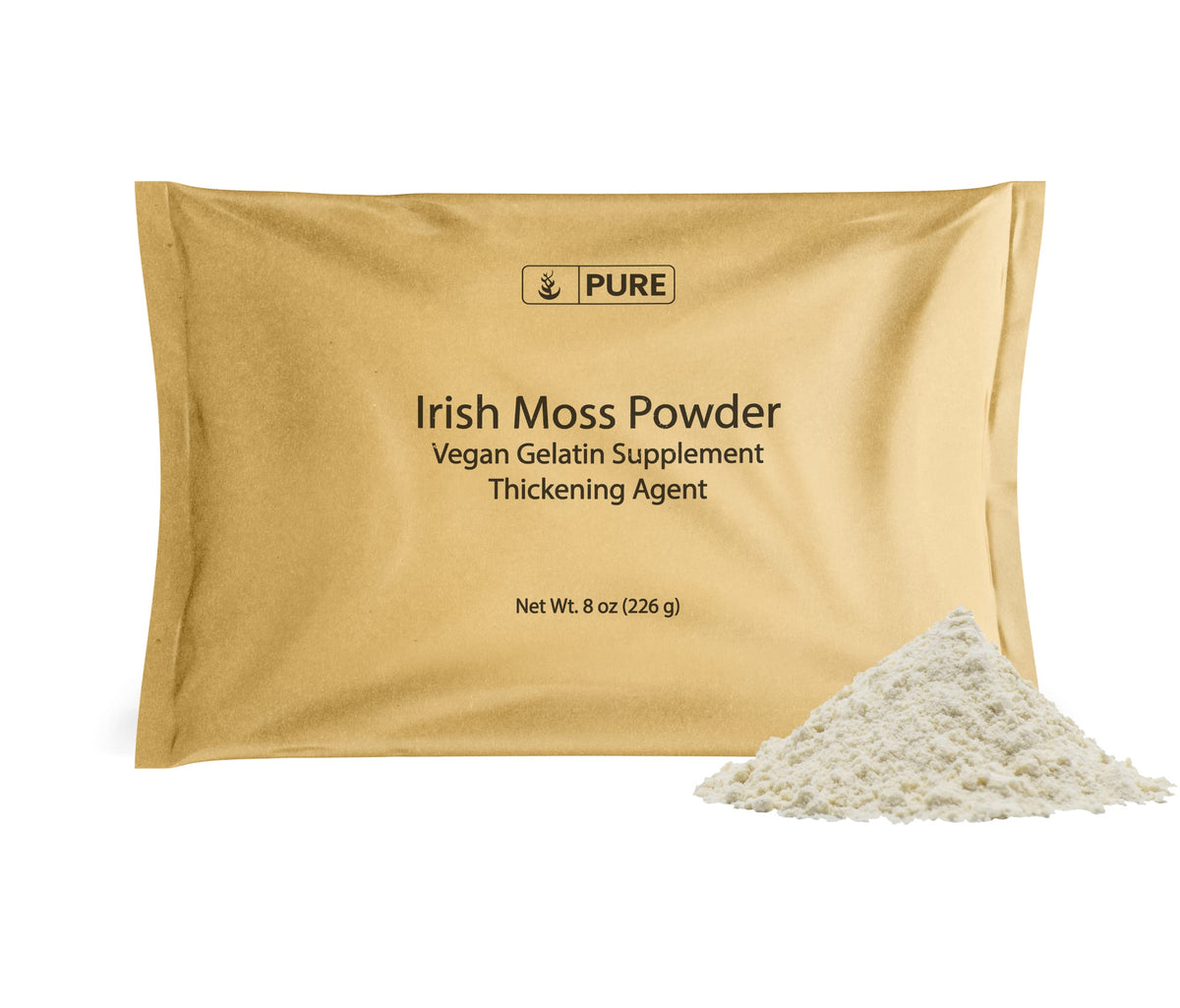 Poudre d'Irish Moss PURE ORIGINAL INGREDIENTS 240g vue avant