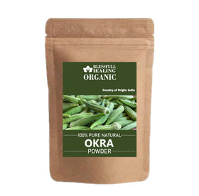 Poudre d'Okra Blessfull Healing 200g vue avant