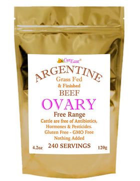 Poudre d'ovaire de bœuf 240 portions sachet avant