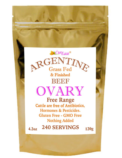 Poudre d'ovaire de bœuf 240 portions sachet avant