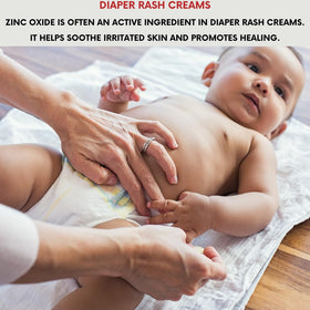 Poudre d'oxyde de zinc mGanna dans une cuillère
