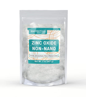 Poudre d'oxyde de zinc non-nano Unpretentious 930g vue avant