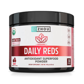 Poudre de Baies Bio ZHOU 202g, vue de face avec emballage