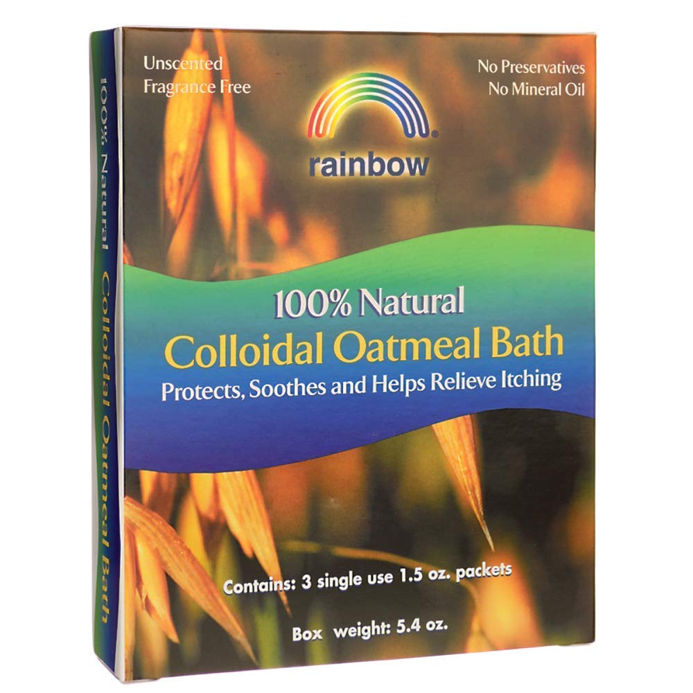 Poudre de Bain d'Avoine Colloïdale Rainbow Research sachet de 1,5 oz