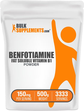 Poudre de Benfotiamine BulkSupplements 150mg vue avant