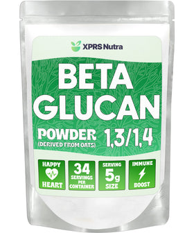 Poudre de Beta Glucane XPRS Nutra 145g vue de face