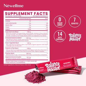 Poudre de Betterave Bio Super Reds NEWELLME sachets ouverts