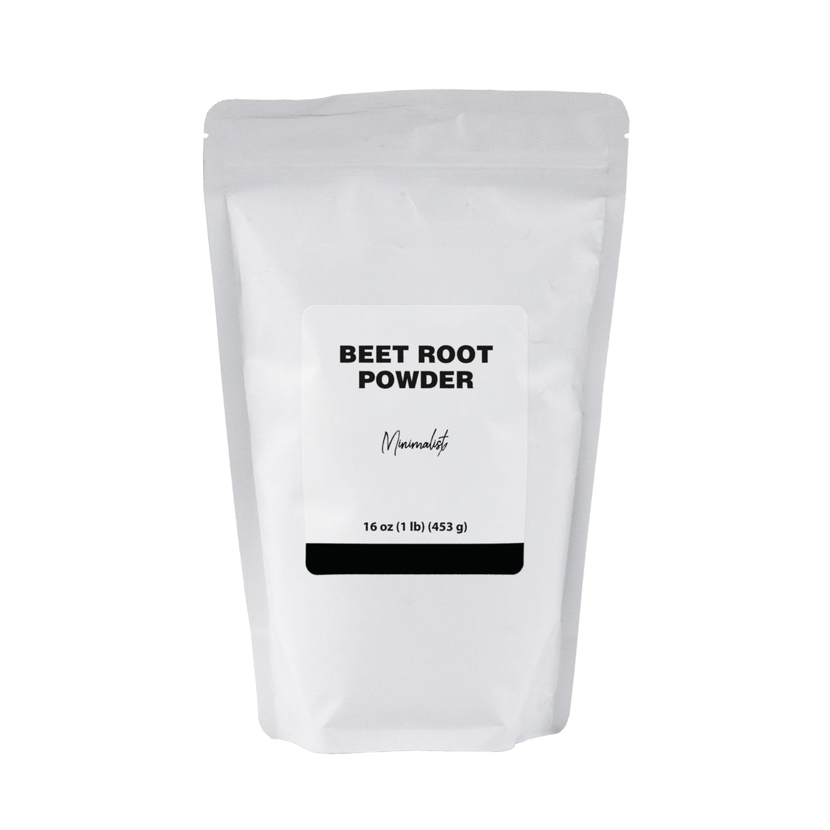 Poudre de Betterave Minimalist 467g sachet refermable vue avant