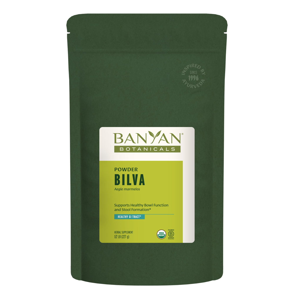 Poudre de Bilva Bio Banyan Botanicals 249g vue avant