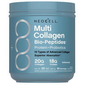 Poudre de bio-peptides Multi Collagène NeoCell 739g vue de face