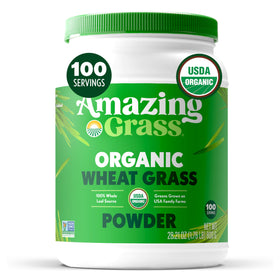 Poudre de blé tendre Amazing Grass 971g vue de face