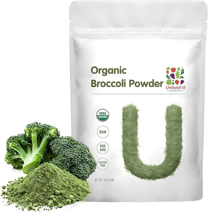 Poudre de brocoli bio 'D ORGANIC 472g vue avant