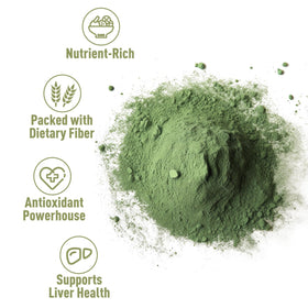 Poudre de brocoli bio 'D ORGANIC dans un bol