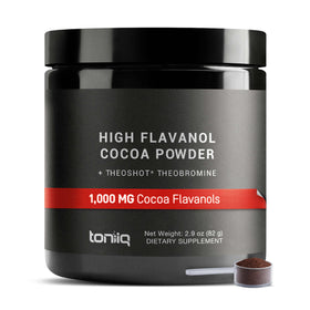 Poudre de cacao Toniiq 1 000mg vue de face