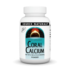 Poudre de calcium de corail Source Naturals 141g vue de face