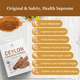 Poudre de Cannelle de Ceylan VELOTO dans un smoothie