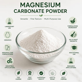 Poudre de carbonate de magnésium en action dans des activités sportives