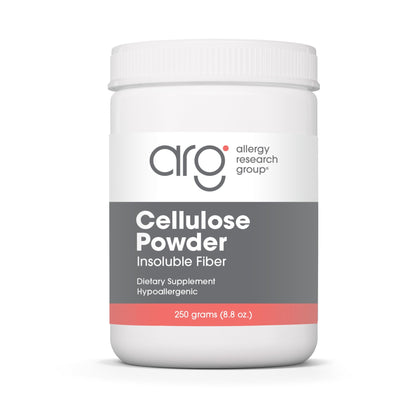 Poudre de Cellulose Allergy Research Group 250 g vue de face