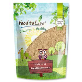 Poudre de champignon cordyceps Food to Live, vue avant du paquet