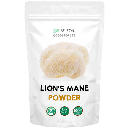 Poudre de Champignon Crinière de Lion Beleon Goods 250g vue avant
