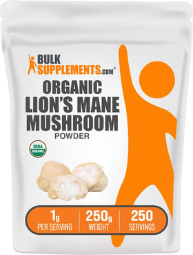 Poudre de Champignon Lion's Mane Bio 250g vue avant