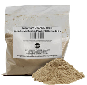 Poudre de champignon Maitake bio Naturejam 231g vue de face
