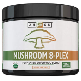Poudre de champignon ZHOU 8-Plex 91g vue avant